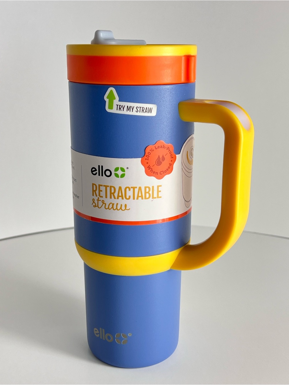 Ello 18oz Retractable Straw Tumbler